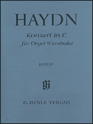 Organ Concerto in C Orchestra sheet music cover